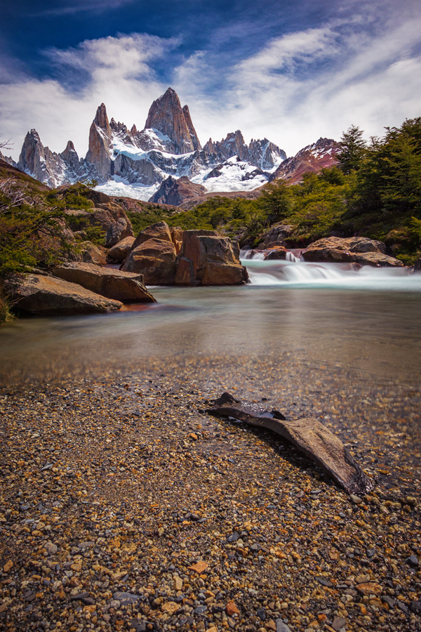 Blick zum Mount Fitz Roy
